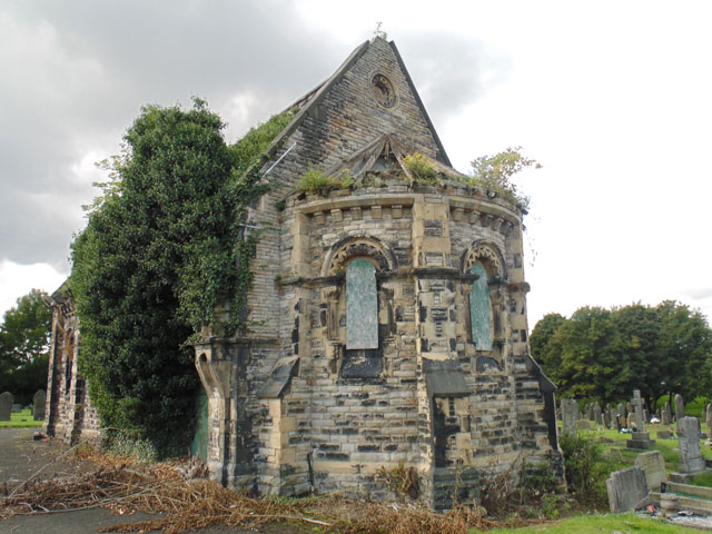Ince Cemetery Chapel 117m SW of Lodge