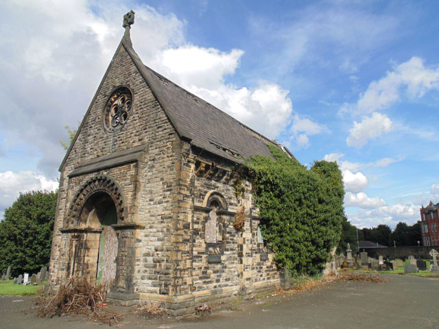 Ince Cemetery Chapel 117m SW of Lodge